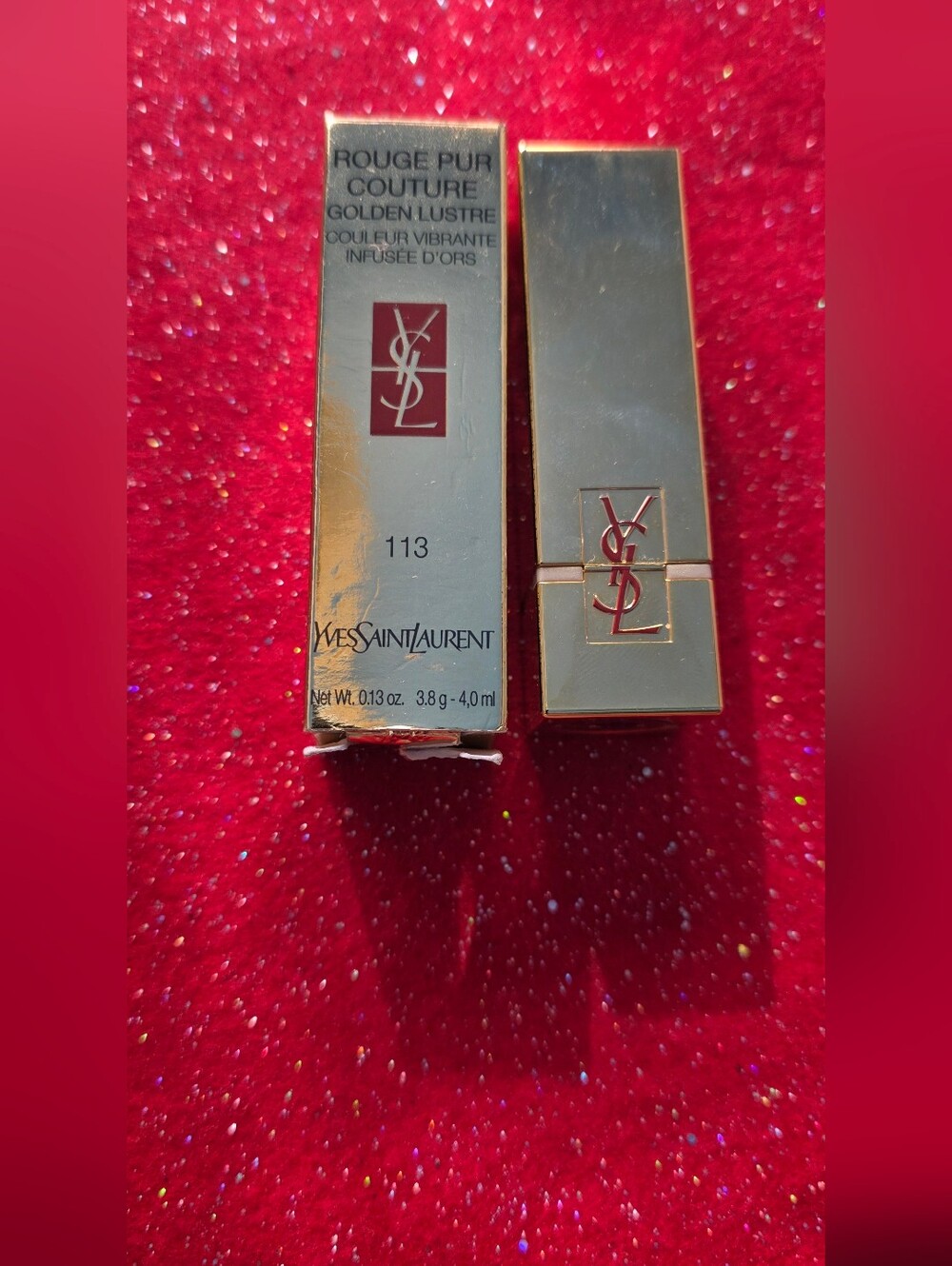 YSL Rouge Pur Couture Lipstick 113 Rose Paris – New Luxury Satin Pink Nude